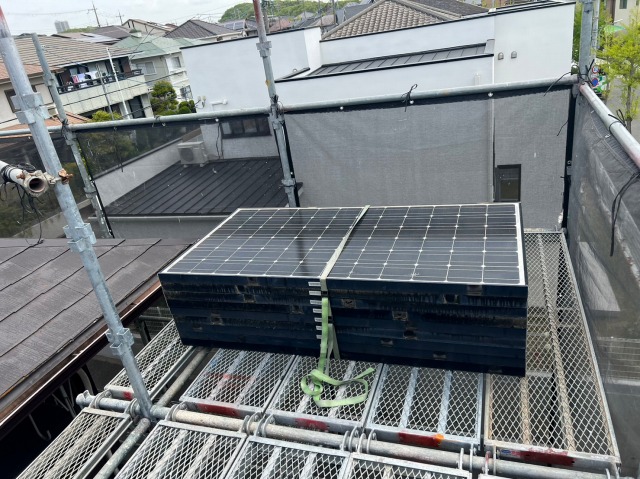 太陽光パネル撤去